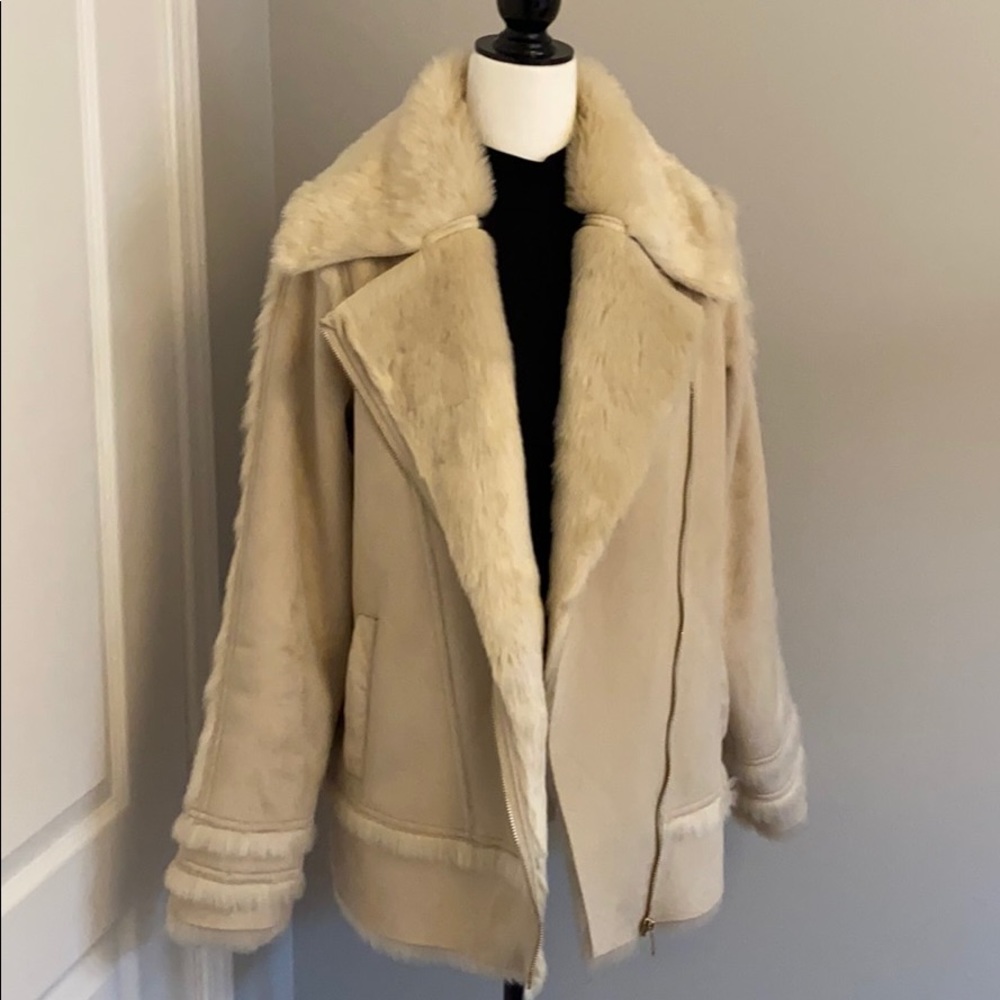 Marciano faux fur coat
